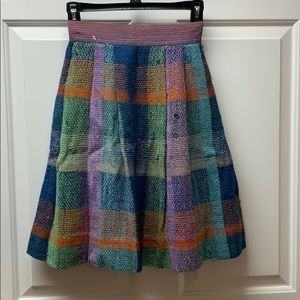 Vintage block pattern skirt